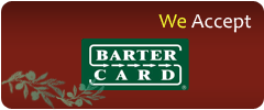 We accept Bartercard